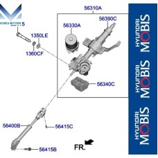 MOBIS STEERING COLUMN SHAFT SET HYUNDAI VENUE 2019-23